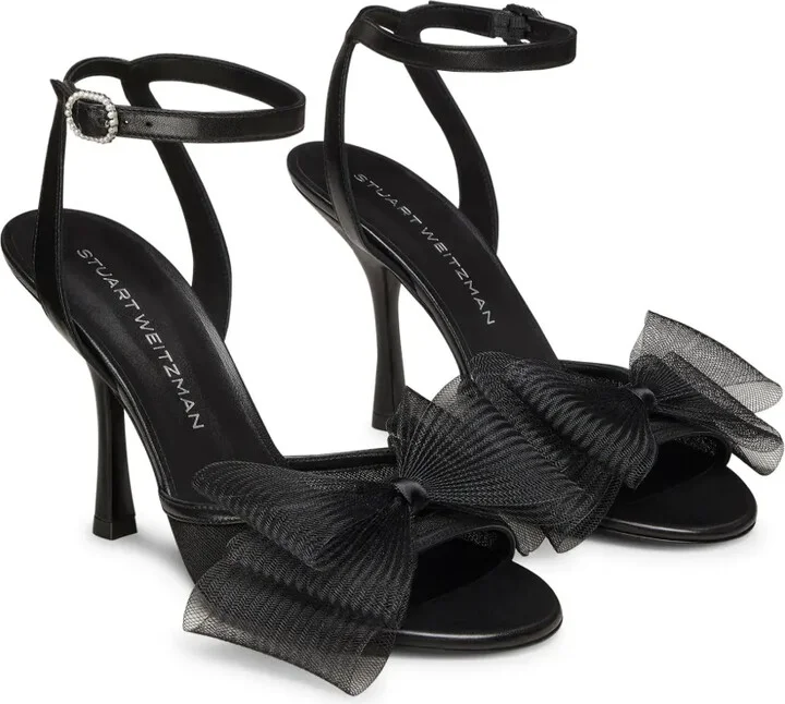 100mm Blushing Bow sandals - Image 2