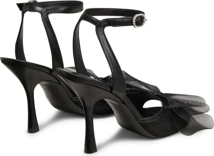 100mm Blushing Bow sandals - Image 3