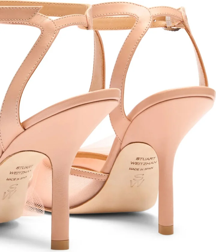 100mm Blushing Bow sandals - Image 5