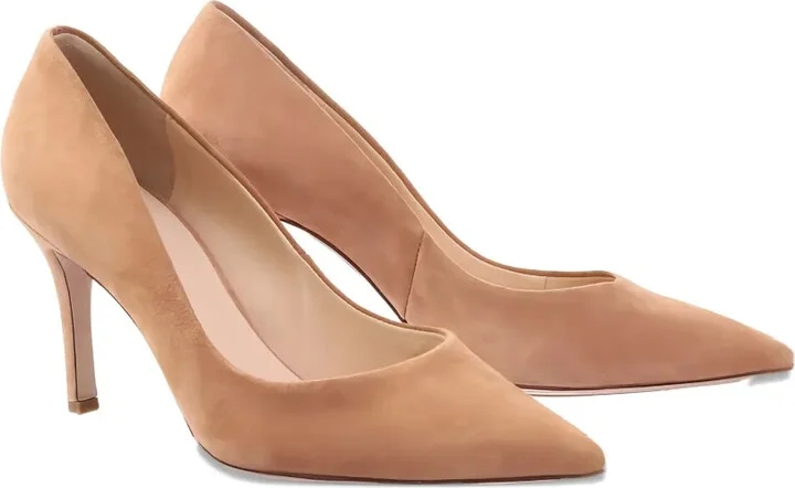 100mm Boulevard suede pointed-toe pumps - Image 4