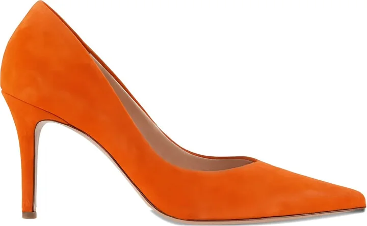 100mm Boulevard suede pointed-toe pumps