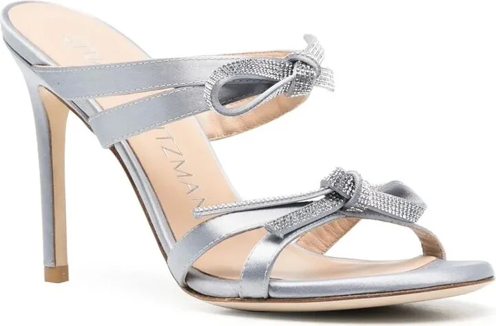 100mm Bow-Detail Sandals - Image 2