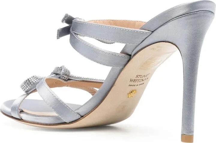 100mm Bow-Detail Sandals - Image 3