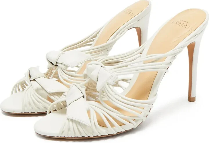 100mm Bow-Detail Strappy Sandals - Image 2