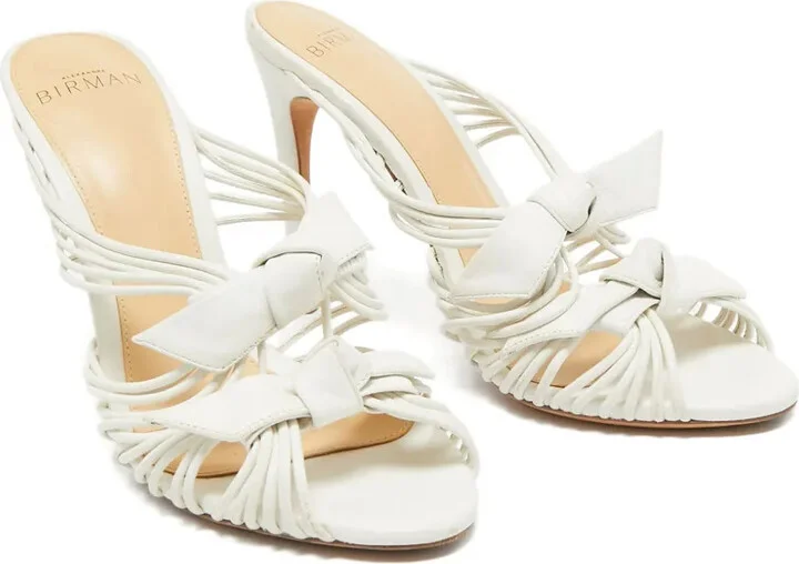 100mm Bow-Detail Strappy Sandals - Image 4