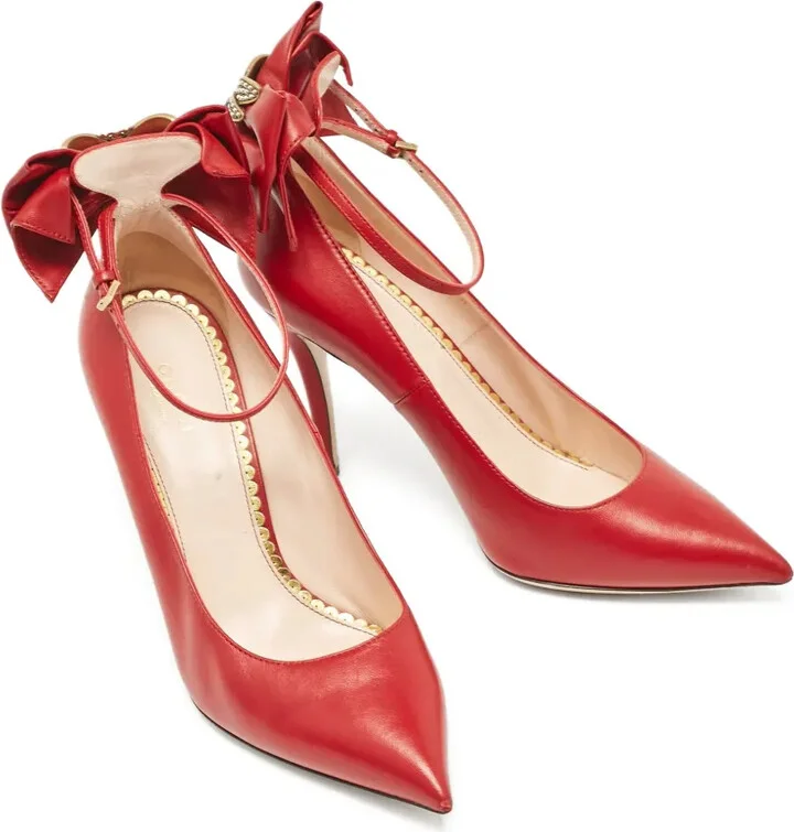 100mm Bow-Embellished Pumps - Image 2
