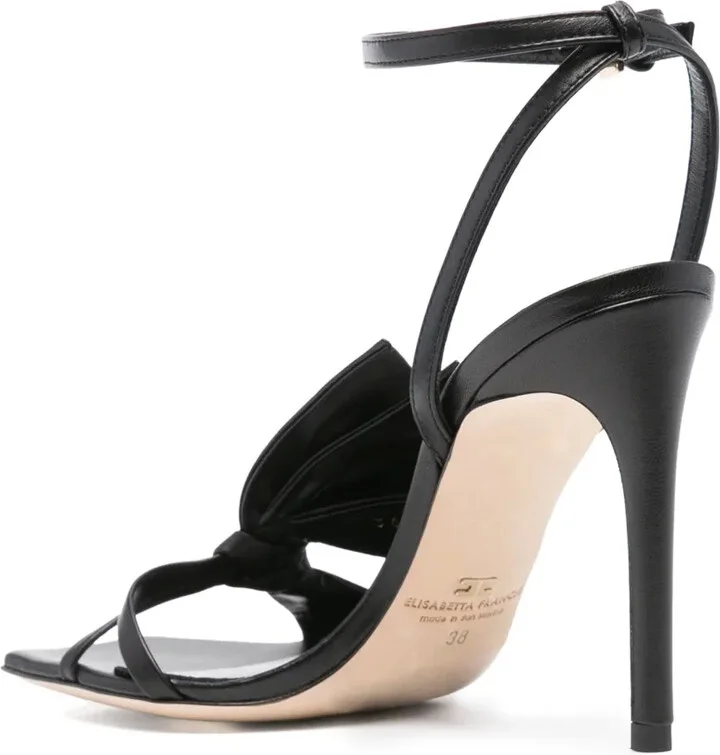 100mm Bow-Embellished Sandals - Image 3