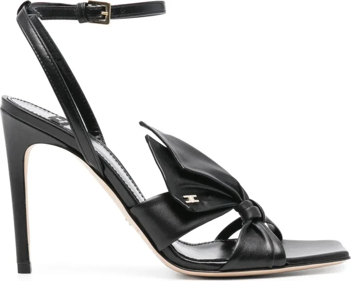 100mm Bow-Embellished Sandals