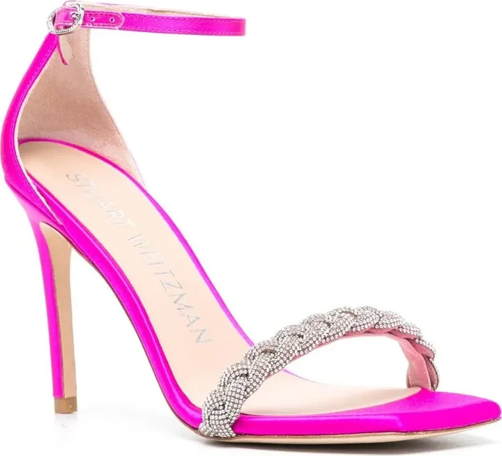 100mm Braided-Strap Sandals - Image 2