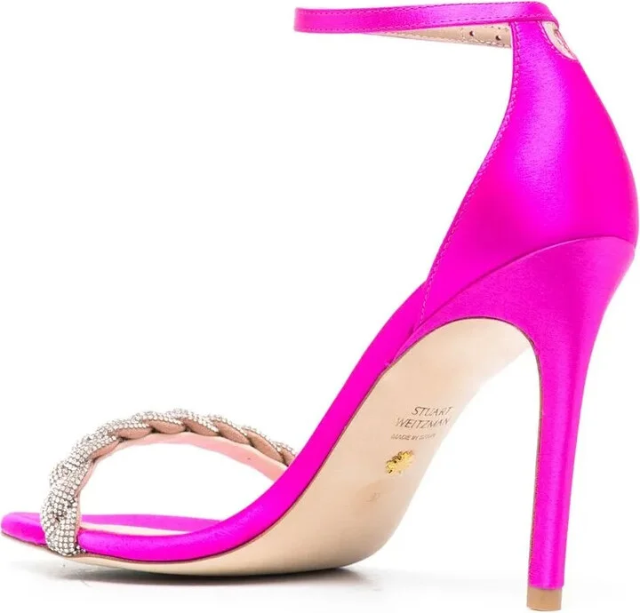 100mm Braided-Strap Sandals - Image 3