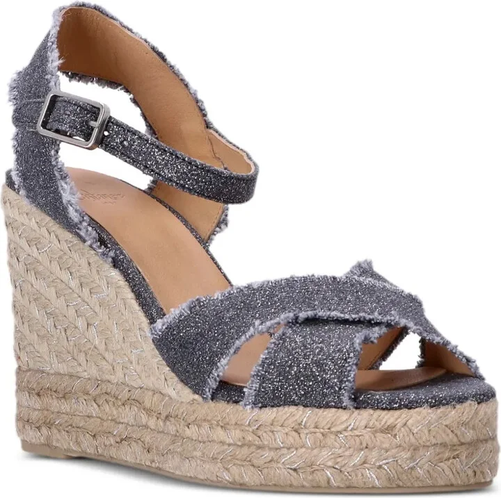 100mm Bromelia metallic espadrilles - Image 2