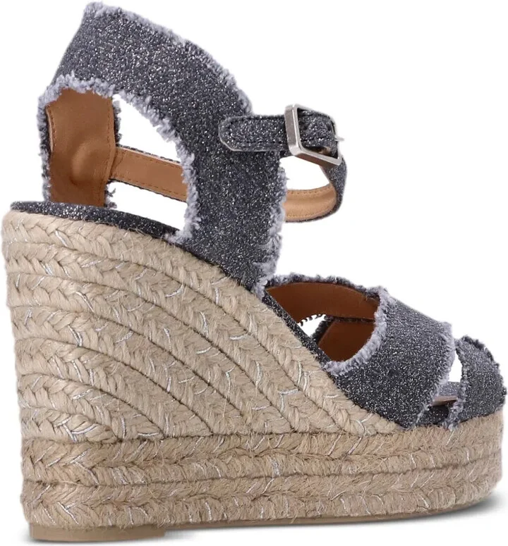 100mm Bromelia metallic espadrilles - Image 3