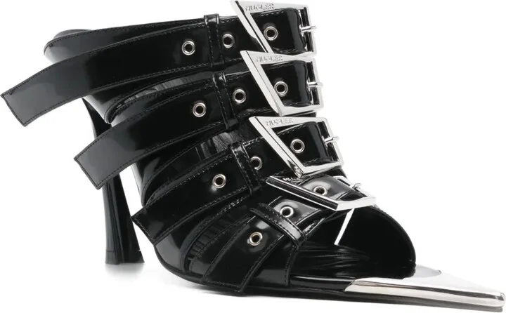 100mm Buckle-Detailed Sandals - Image 2