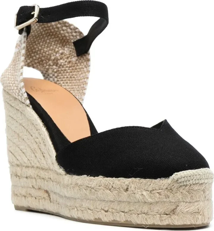 100mm Buckle-Fastening Platform Espadrilles - Image 2