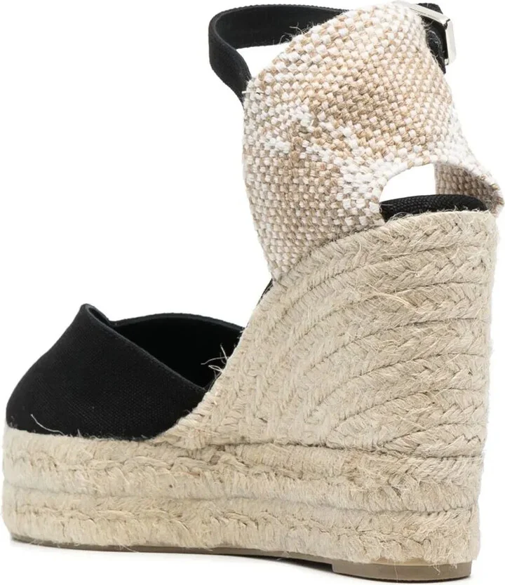 100mm Buckle-Fastening Platform Espadrilles - Image 3