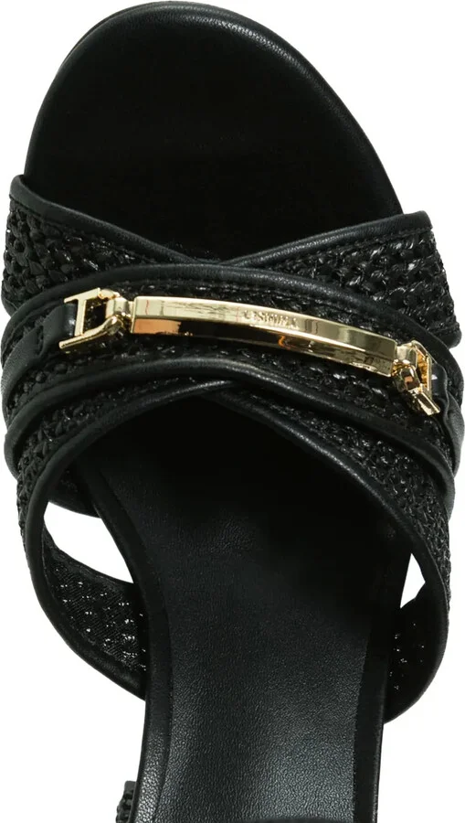 100mm Buckled Interwoven Sandals - Image 3