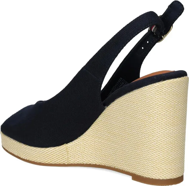 100mm Canvas Slingback Espadrilles - Image 3