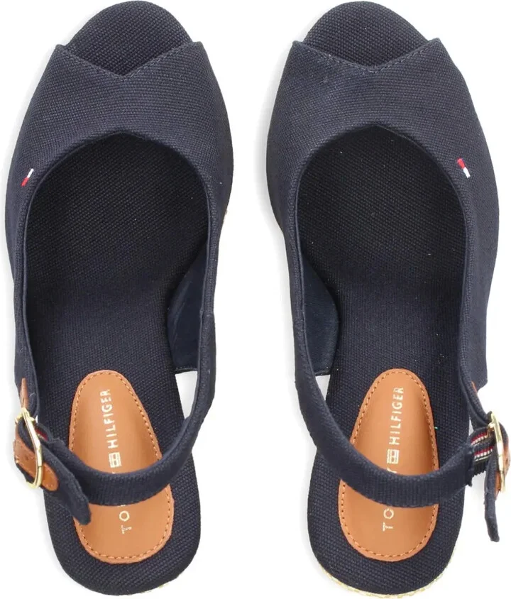 100mm Canvas Slingback Espadrilles - Image 4