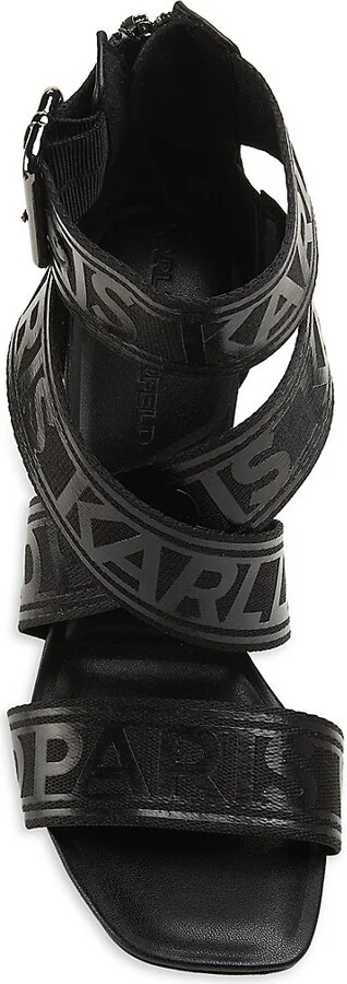 100MM Careliz Logo Strap Sandals - Image 5