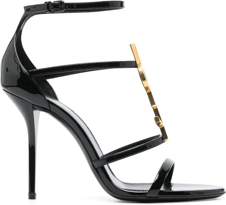 100mm Cassandra open-toe sandals