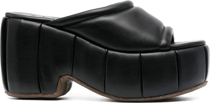 100mm Cassiope platform sandals