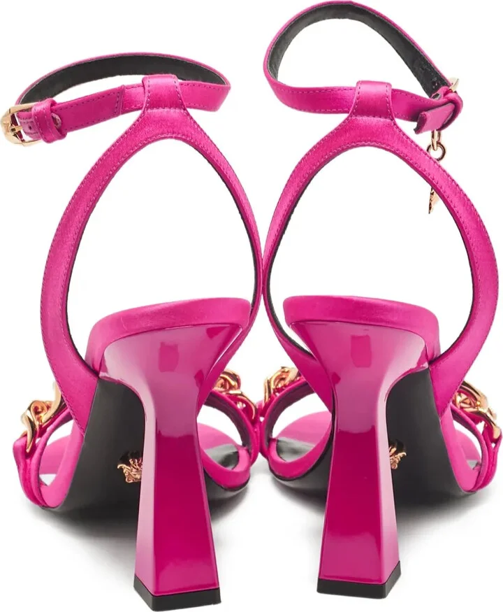 100mm Chain-Detailed Sandals - Image 4
