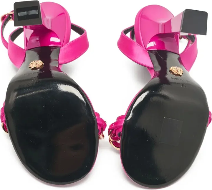 100mm Chain-Detailed Sandals - Image 5