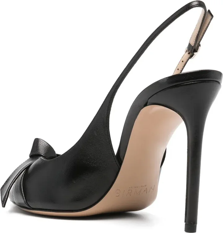 100mm Clarita peep-toe pumps - Image 3