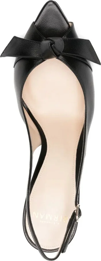 100mm Clarita peep-toe pumps - Image 4