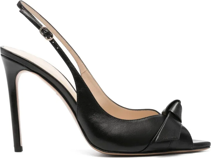 100mm Clarita peep-toe pumps