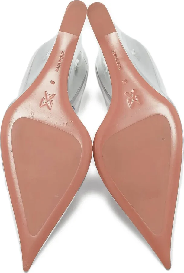 100mm Clear Wedge Pumps - Image 5