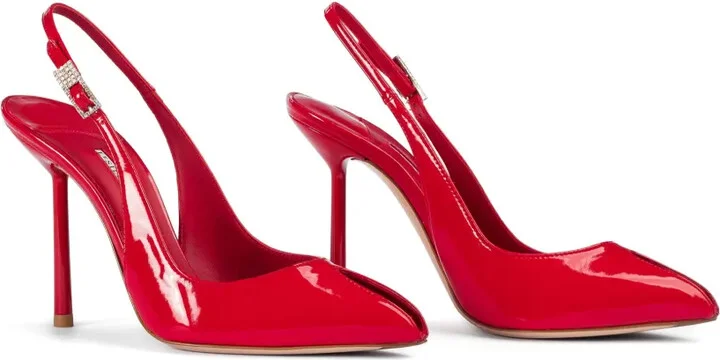 100mm Clivage slingback pumps - Image 2