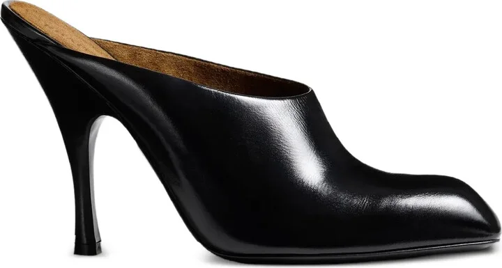100mm Colt leather mules