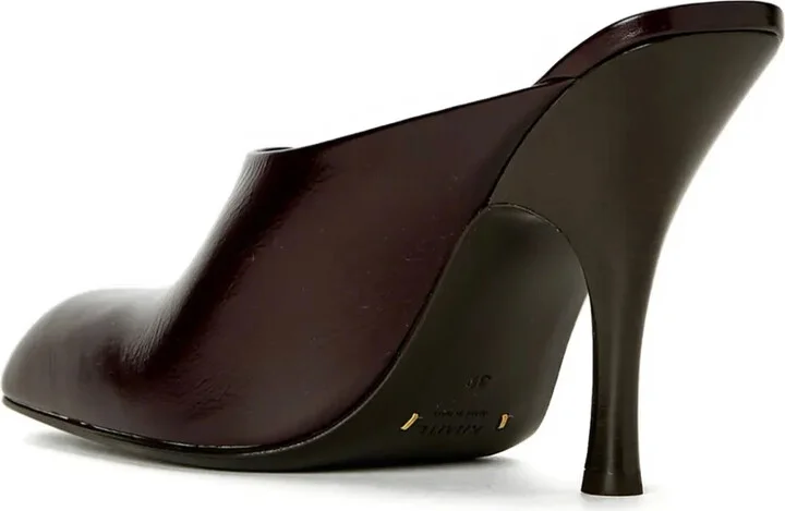 100mm Colt square-toe heeled mules - Image 3