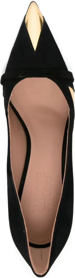 100mm Contrasting-Panel Pumps - Image 4