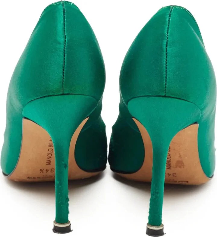 100mm Crystal-Embellished Heeled Pumps - Image 3