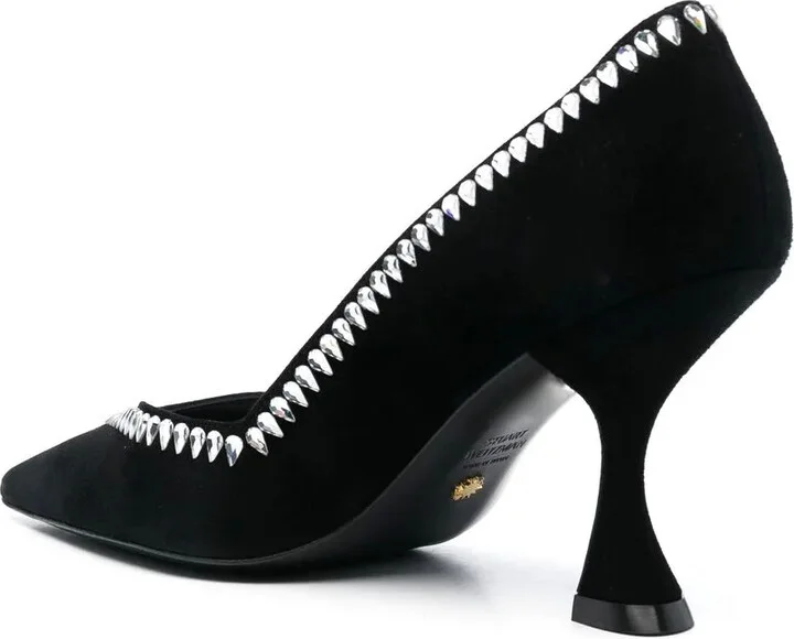 100mm Crystal-Embellished Pumps - Image 3