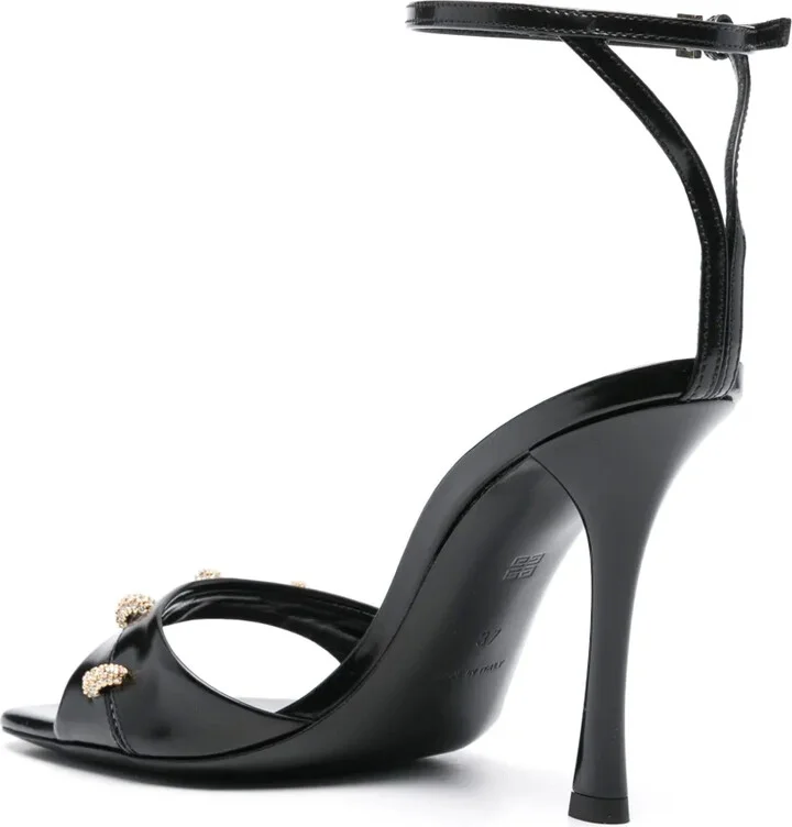 100mm Crystal-Embellished Sandals - Image 3