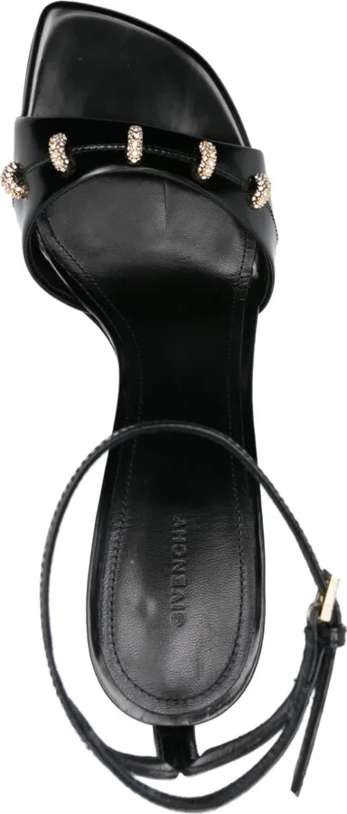 100mm Crystal-Embellished Sandals - Image 4