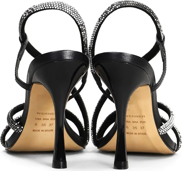 100mm Crystal-Embellished Sandals - Image 3