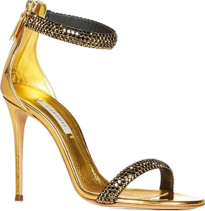 100mm Crystal-Embellished Sandals - Image 2
