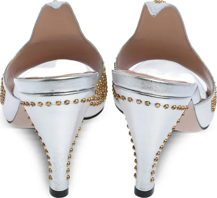 100mm Crystal-Embellished Sandals - Image 3