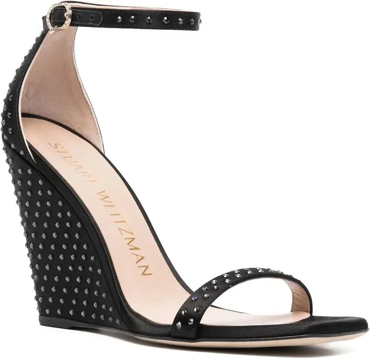 100mm Crystal-Embellished Sandals - Image 2