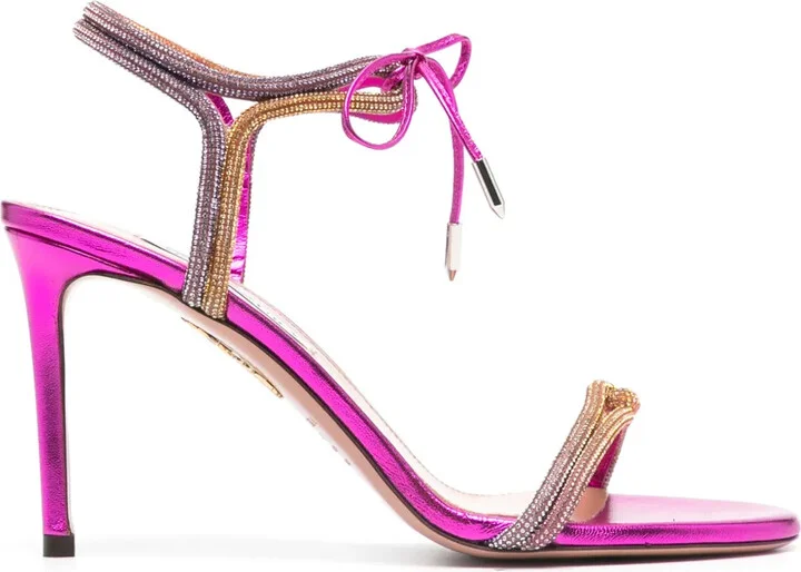 100mm Crystal-Embellished Sandals