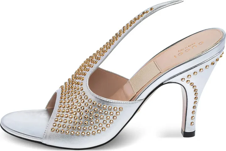 100mm Crystal-Embellished Sandals