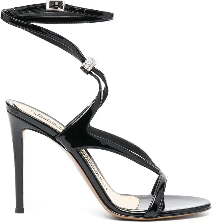 100mm Crystal-Embellished Sandals