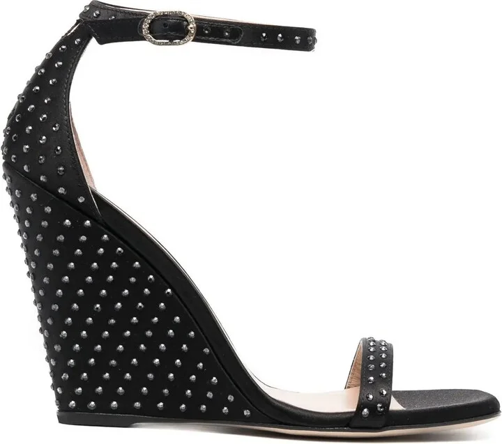 100mm Crystal-Embellished Sandals