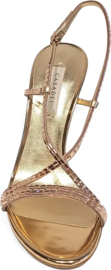 100mm Crystal-Embellished Slingback Sandals - Image 4