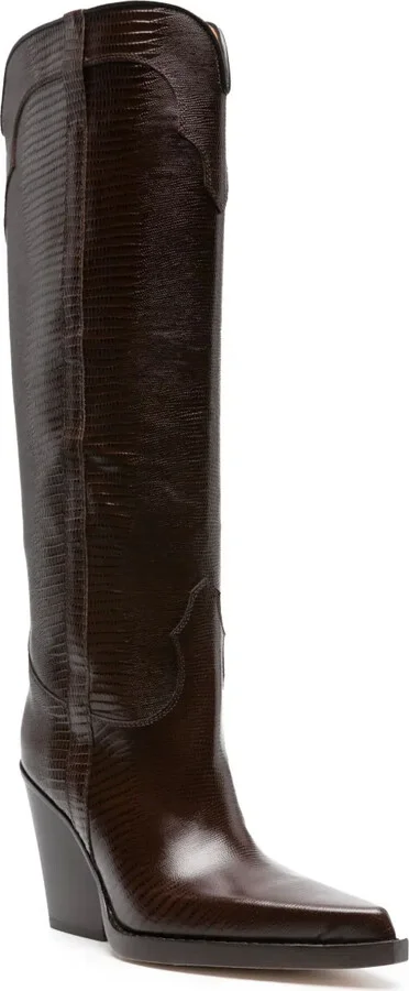 100mm El Dorado leather boots - Image 2