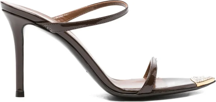 100mm Embellished Stiletto Heeled Sandals